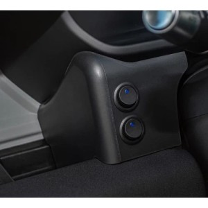 Dubbele schakelaar houder