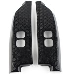 Bescherming achterlichten - Glanzend zwart 