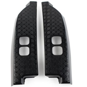 Bescherming achterlichten - Glanzend zwart