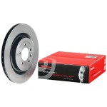 Geventileerde remschijf achteras 