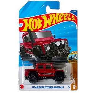 Hot Wheels '15 Land Rover Defender Double Cab 179/250 Red Hot Wheels '15 Land Rover Defender Double Cab 179/250 Red