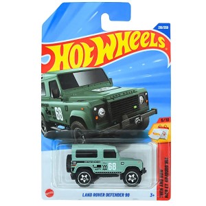 Hot Wheels Land Rover Defender 90 210/250 Green Hot Wheels Land Rover Defender 90 210/250 Green