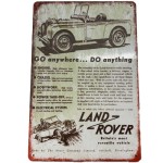 Retro wandbord "Go Anywhere... Do Anything"