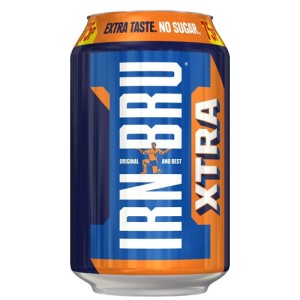 IRN BRU XTRA 330ML BLIK