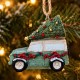 Kerstdecoratie - Landy met kerstboom op dak 