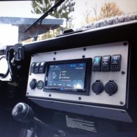 Defender Double Din Console Dash 