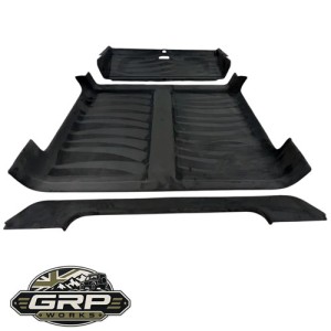 Defender 90 Hemelbeklederingsset - 3 delig, zwart Defender 90 Hemelbeklederingsset - 3 delig, zwart