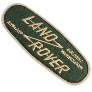 Kleding patch Land Rover - large