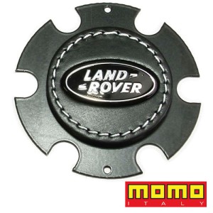 Land Rover center hub Momo stuurwiel zwart/zilver
