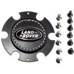 Land Rover center hub Momo stuurwiel zwart/zilver