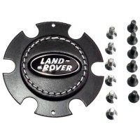 Land Rover center hub Momo stuurwiel zwart/zilver 
