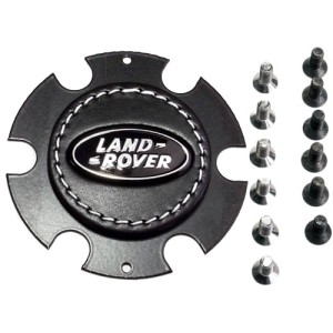 Land Rover center hub Momo stuurwiel zwart/zilver