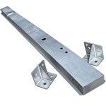 110 Body crossmember met geboute beugels - gegalvaniseerd 110 Body crossmember met geboute beugels - gegalvaniseerd
