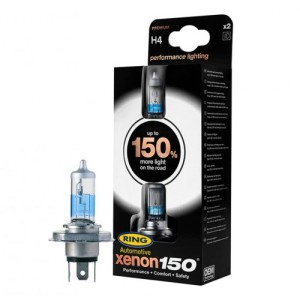 Set H4 lampen - xenon 150