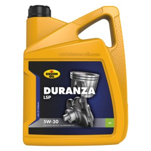 5 liter olie 5W30 Duranza LSP Kroon 