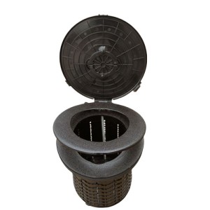 Flatbog camping toilet