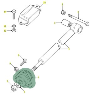 Flexibele bus achterste radiusarm - OEM