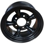 Stalen 5 spaaks velg 16x7- zwart 